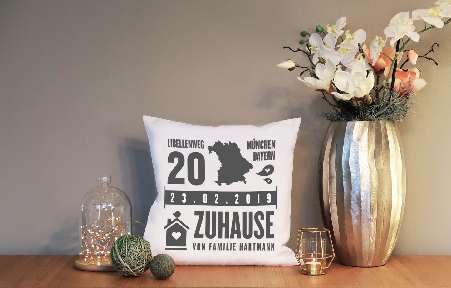 Kissen zum Einzug | Bundesland