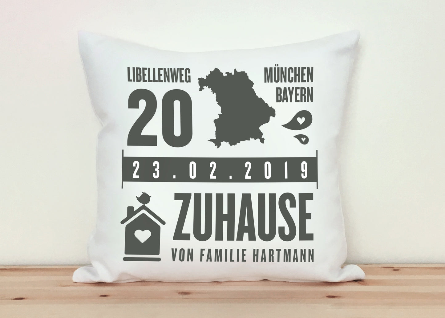 Kissen zum Einzug | Bundesland