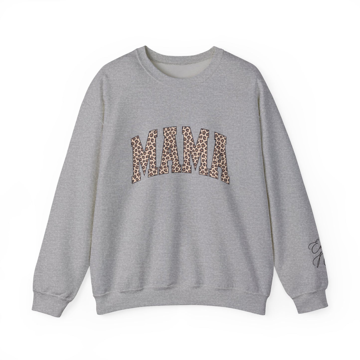 Mama Leopard Print Sweatshirt