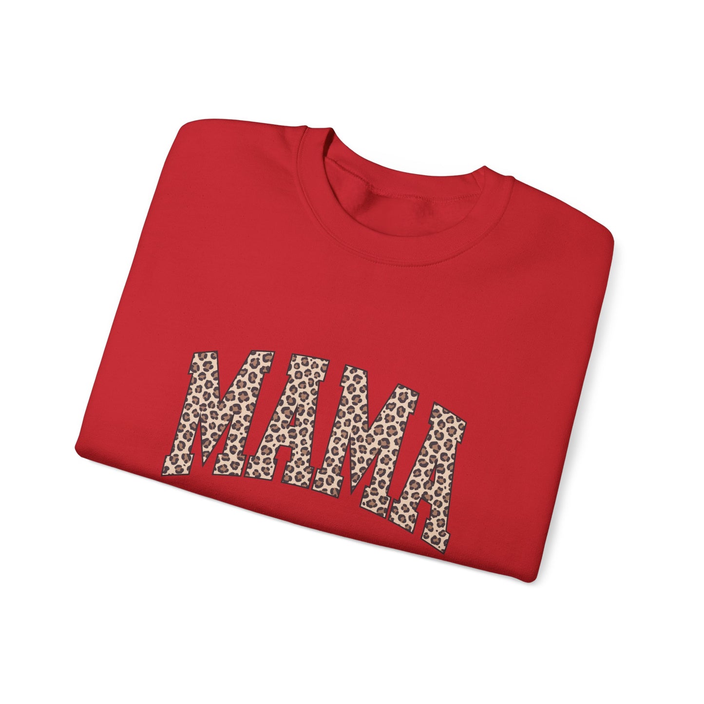 Mama Leopard Print Sweatshirt