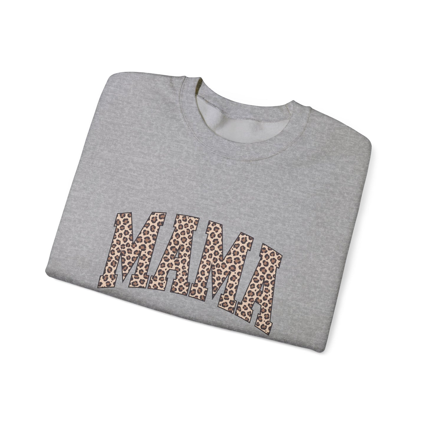 Mama Leopard Print Sweatshirt