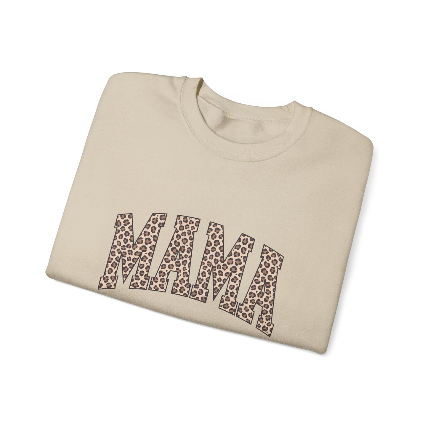 Mama Leopard Print Sweatshirt