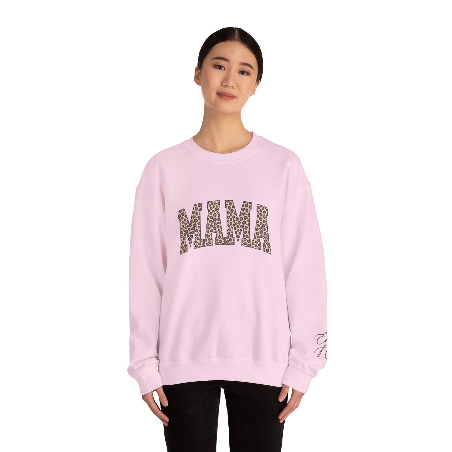 Mama Leopard Print Sweatshirt