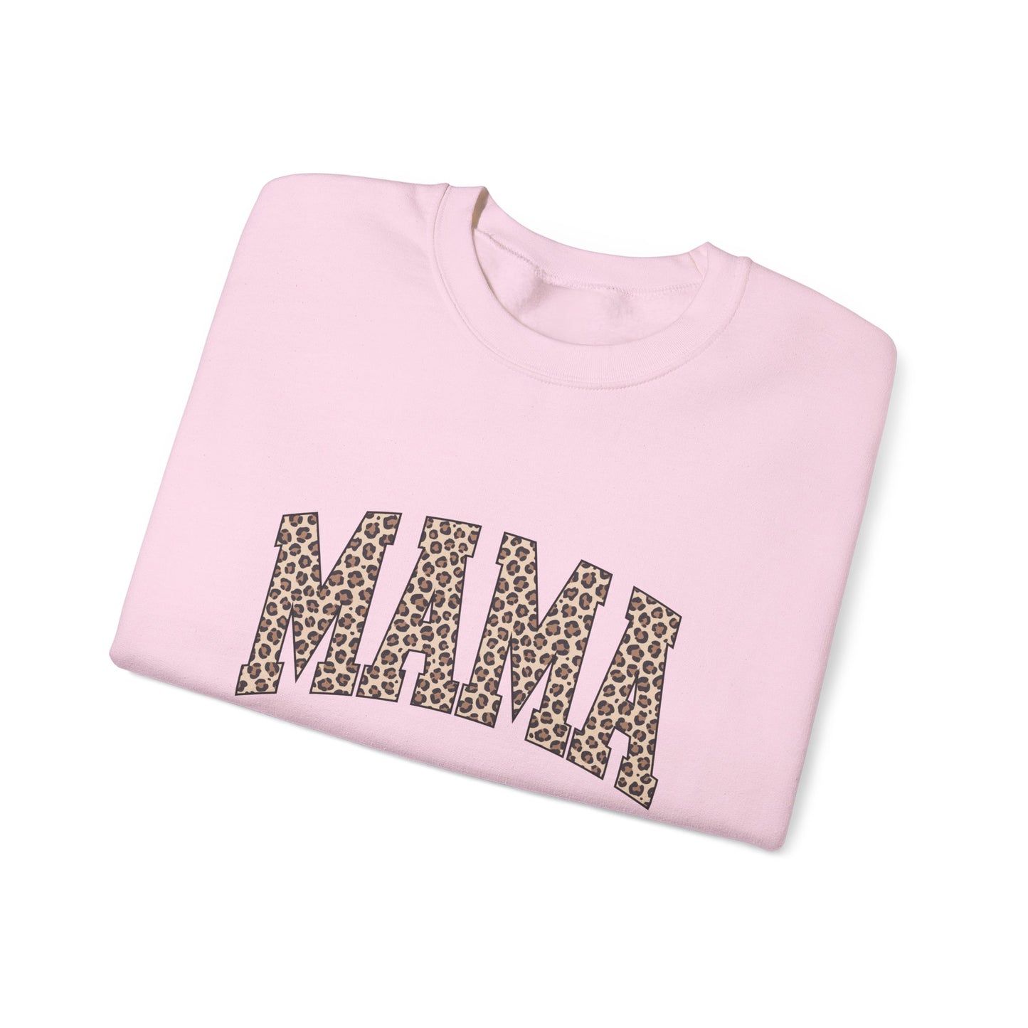 Mama Leopard Print Sweatshirt