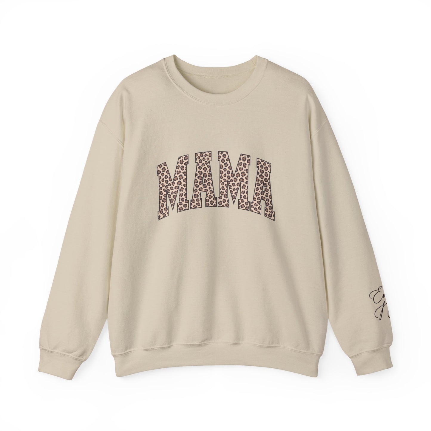 Mama Leopard Print Sweatshirt