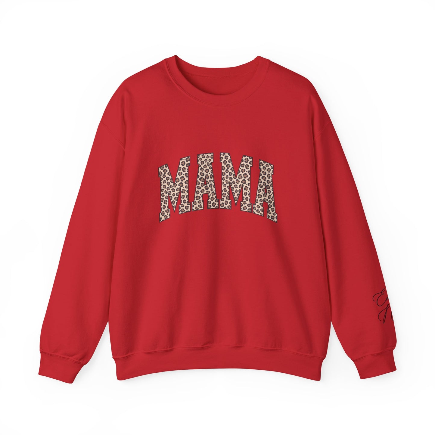 Mama Leopard Print Sweatshirt