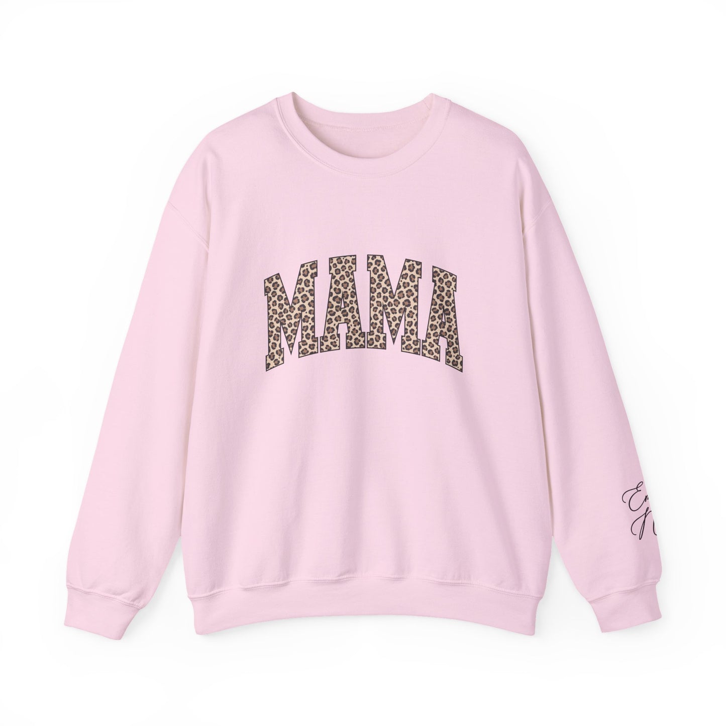 Mama Leopard Print Sweatshirt