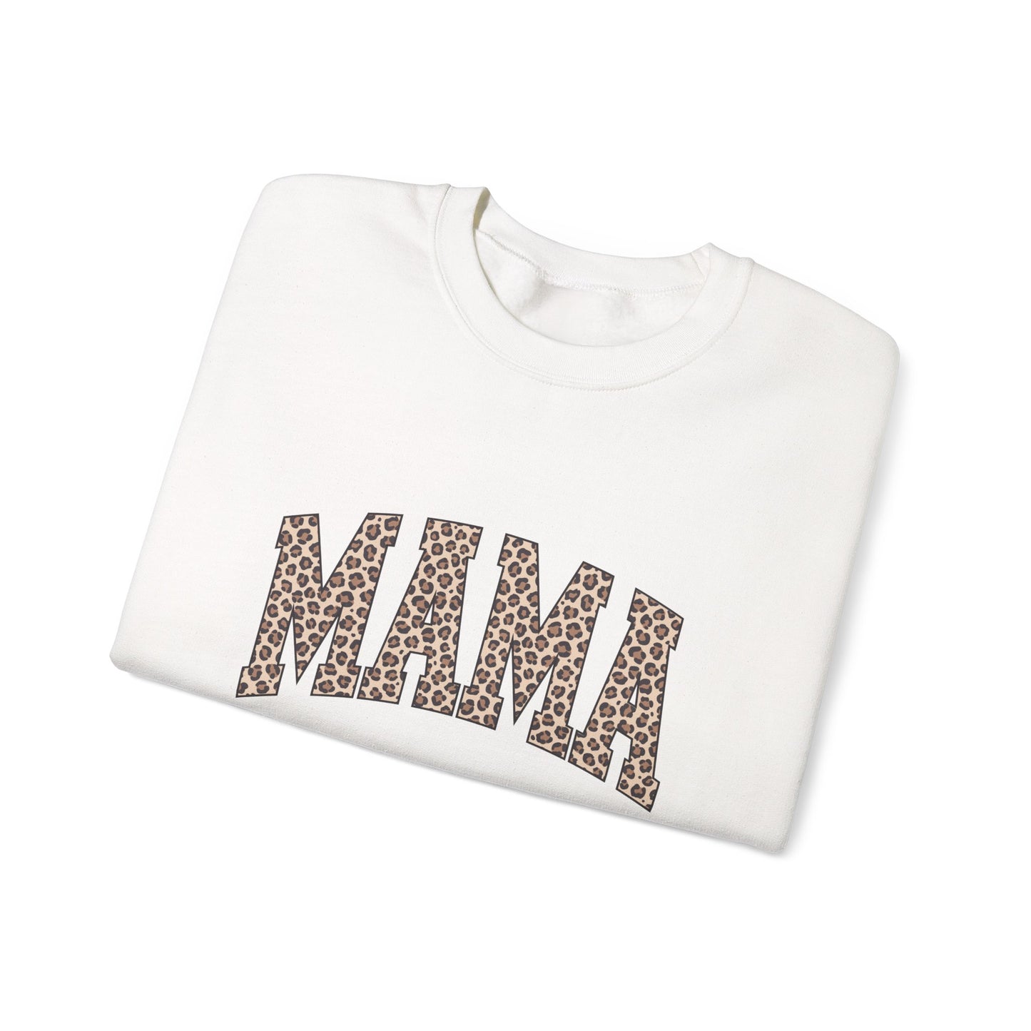 Mama Leopard Print Sweatshirt